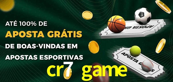 cr7 game Ate 100% de Aposta Gratis