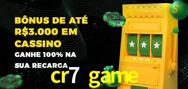 cr7 game melhor bônus de depósito