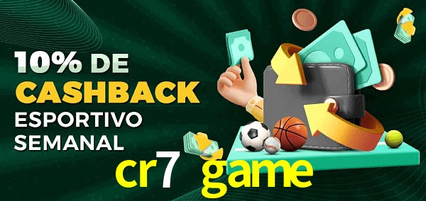 10% de bônus de cashback na cr7 game